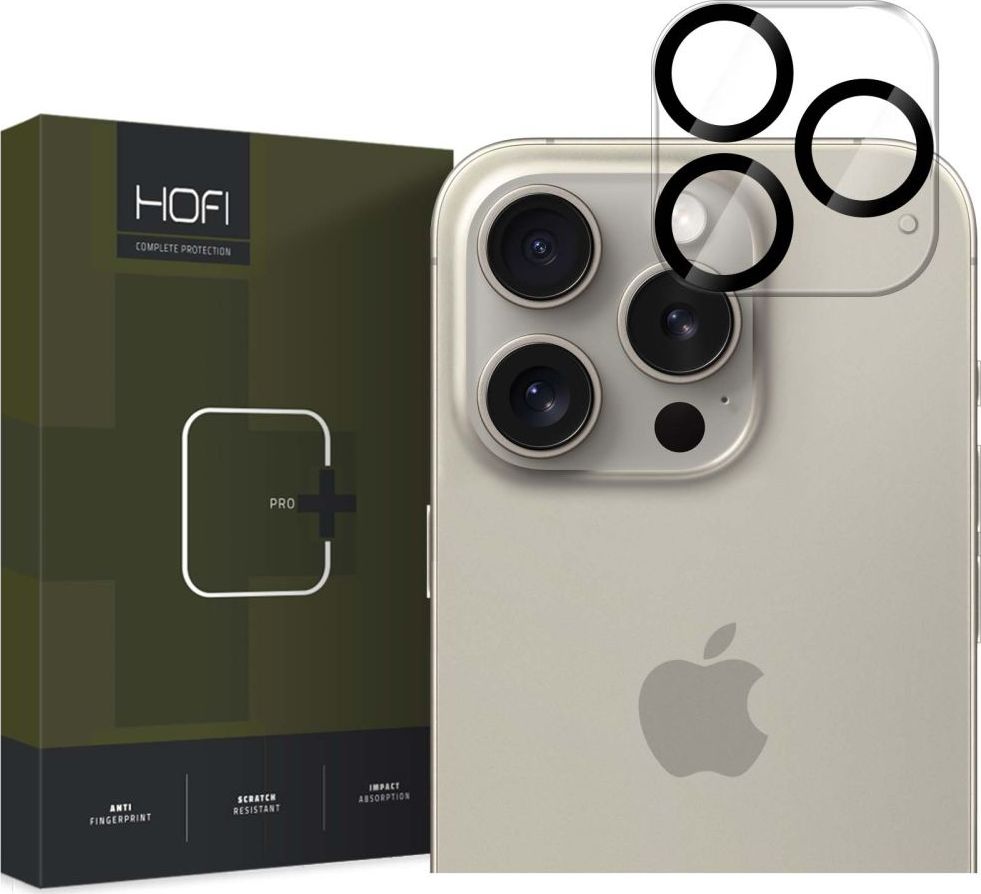 Hofi Ochrana na zadní kameru iPhone 16 Pro / iPhone 16 Pro MAX - Hofi, Cam Pro+ Clear
