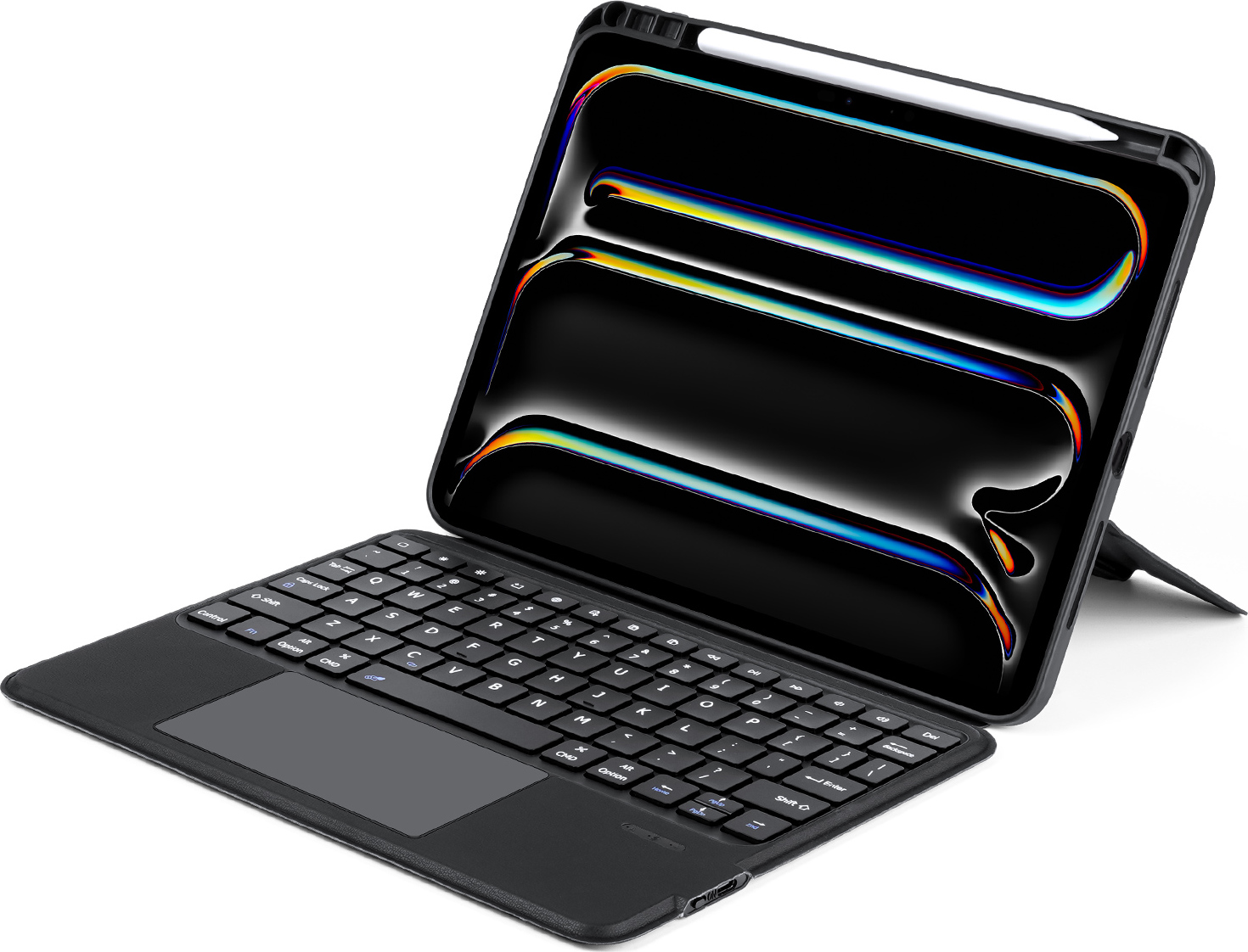 DuxDucis Klávesnice na iPad Pro 11 (2025/2024) - DuxDucis, DK Keyboard Black