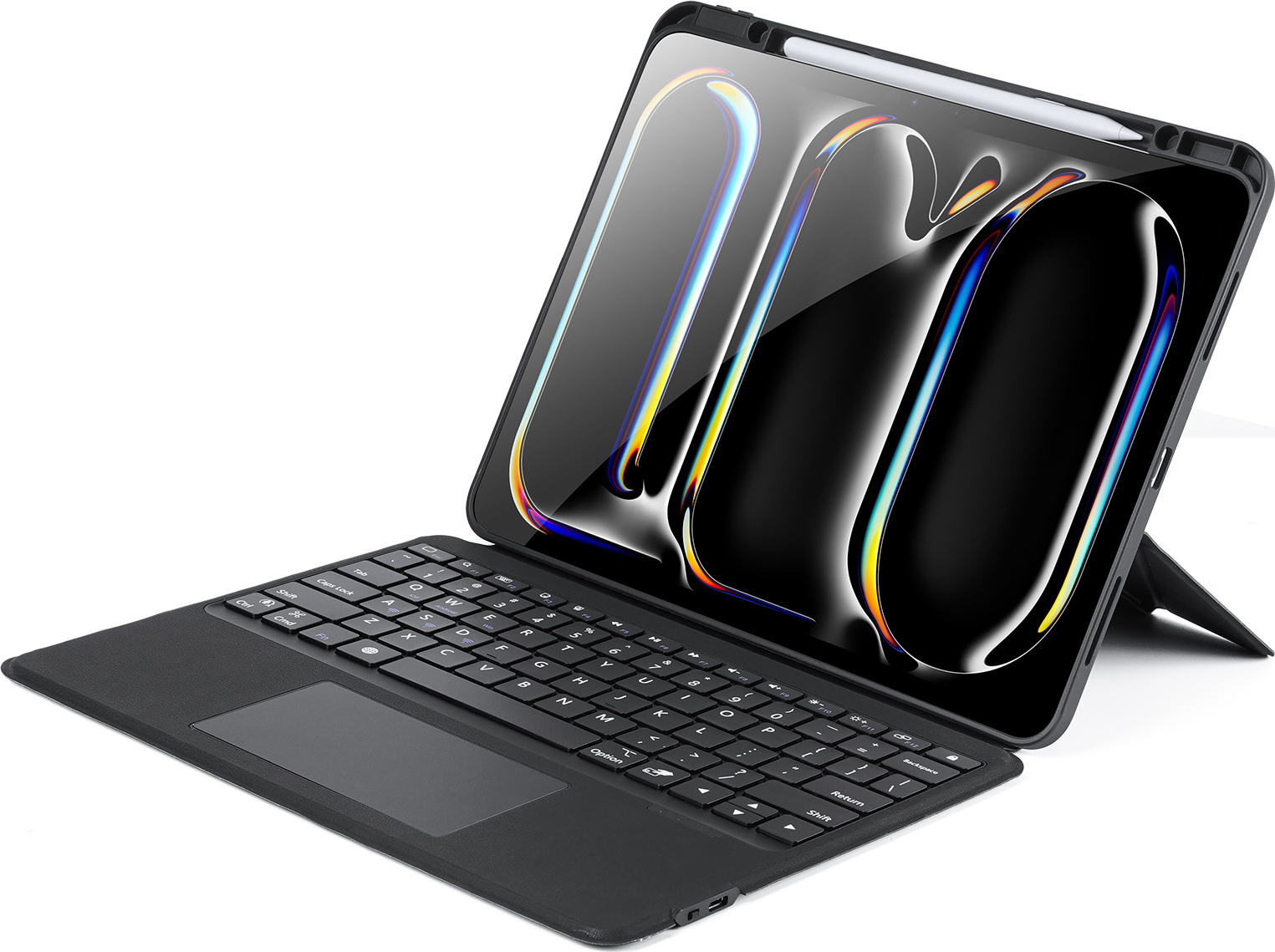 DuxDucis Klávesnice na iPad Pro 13 (2025/2024) - DuxDucis, DK Keyboard Black