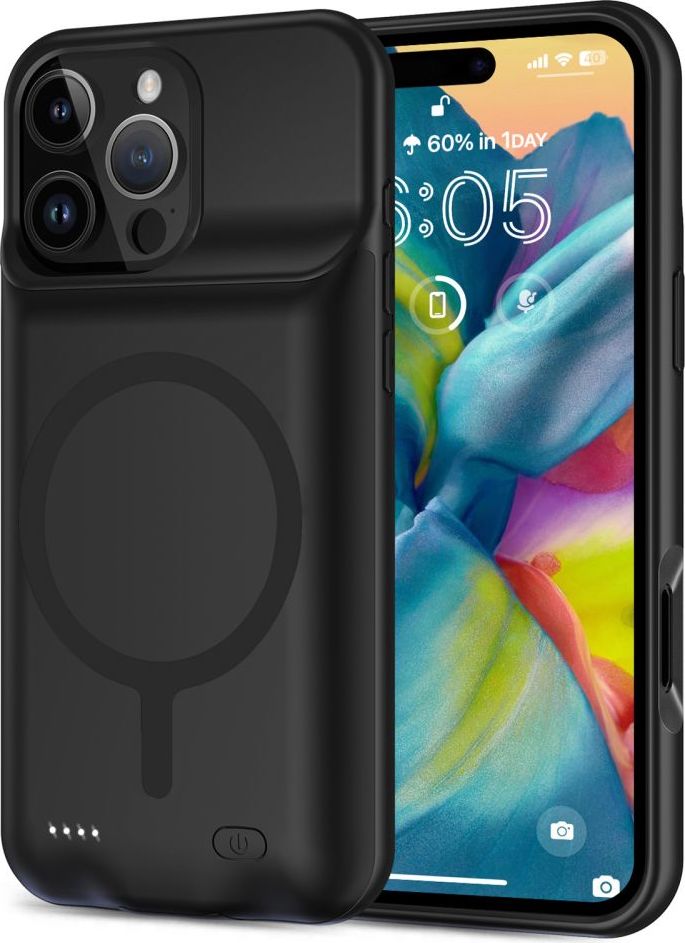 Tech-Protect Nabíjecí pouzdro na iPhone 16 Pro - Tech-Protect, Powercase MagSafe 7000mAh