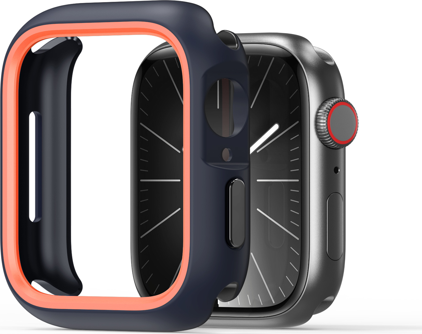 DuxDucis Ochranný kryt na Apple Watch 46mm - DuxDucis, Bamo Midnight/Orange