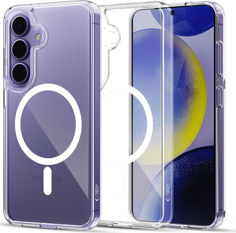 Tech-Protect Ochranný kryt na Samsung Galaxy S25+ PLUS - Tech-Protect, Flexair Hybrid MagSafe