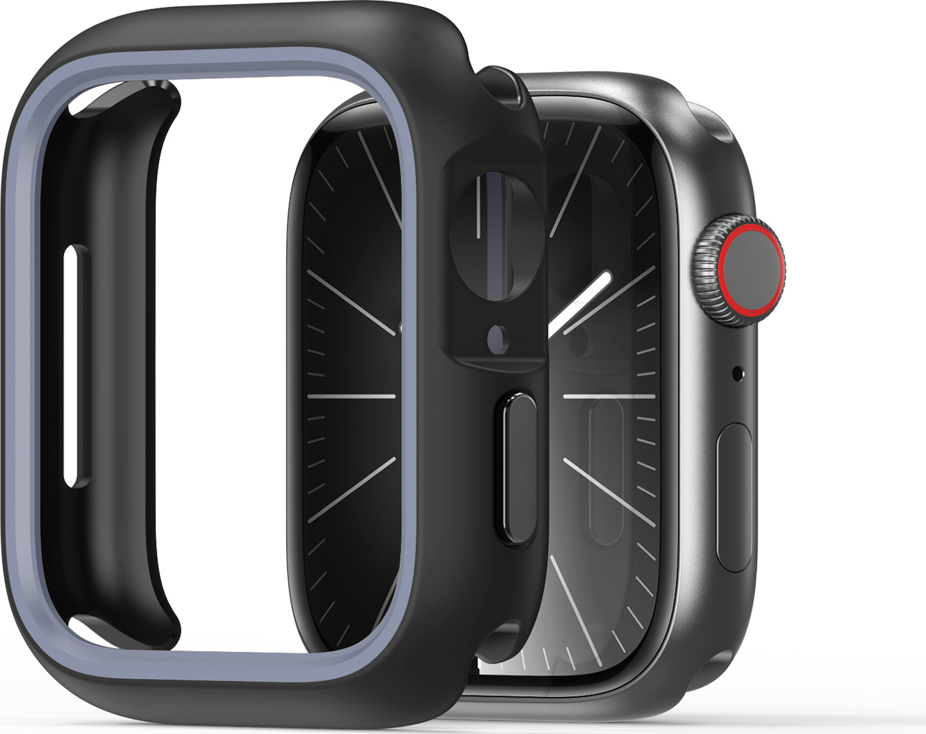 DuxDucis Ochranný kryt na Apple Watch 46mm - DuxDucis, Bamo Black/Gray