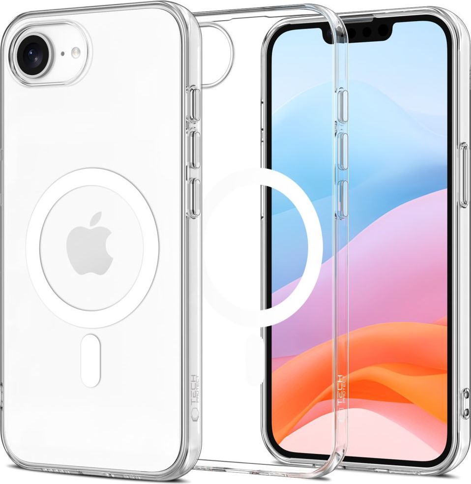 Tech-Protect Ochranný kryt na iPhone 16e - Tech-Protect, FlexAir MagSafe Clear