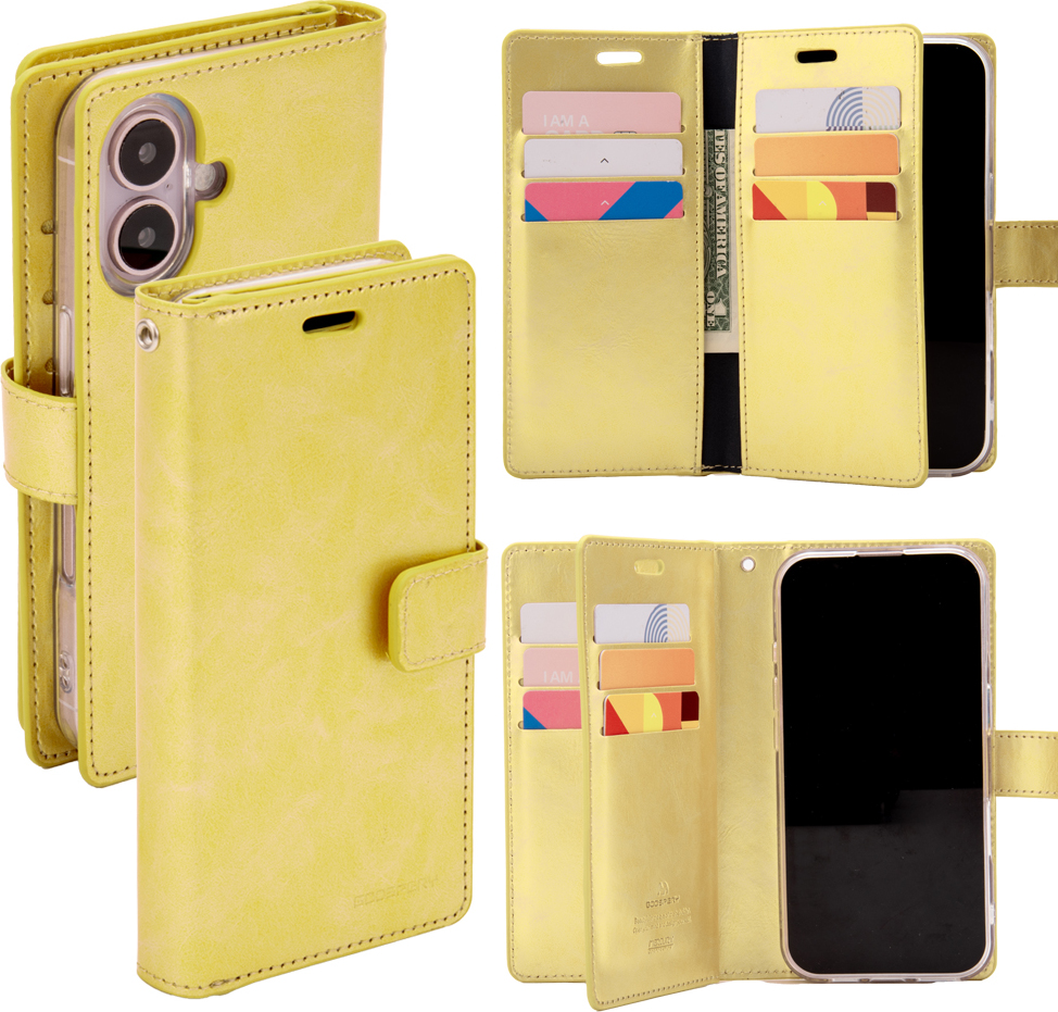 Mercury Ochranné pouzdro na iPhone 16 - Mercury, Mansoor Diary Gold