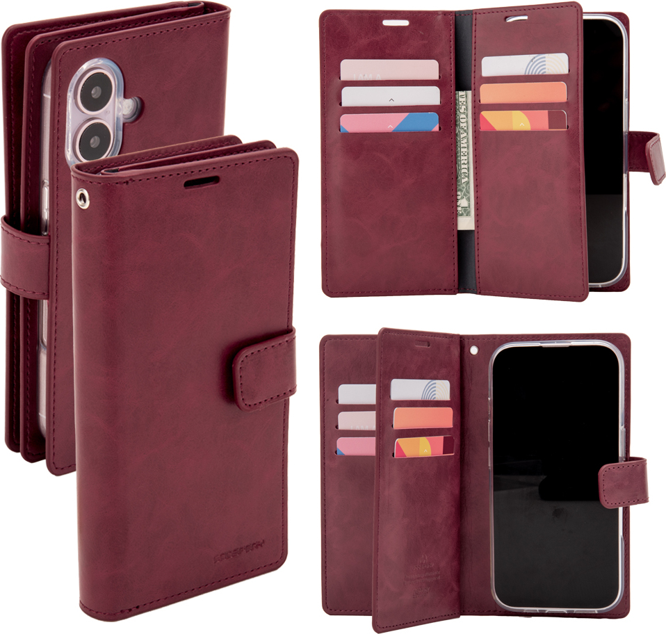 Mercury Ochranné pouzdro na iPhone 16 - Mercury, Mansoor Diary Wine