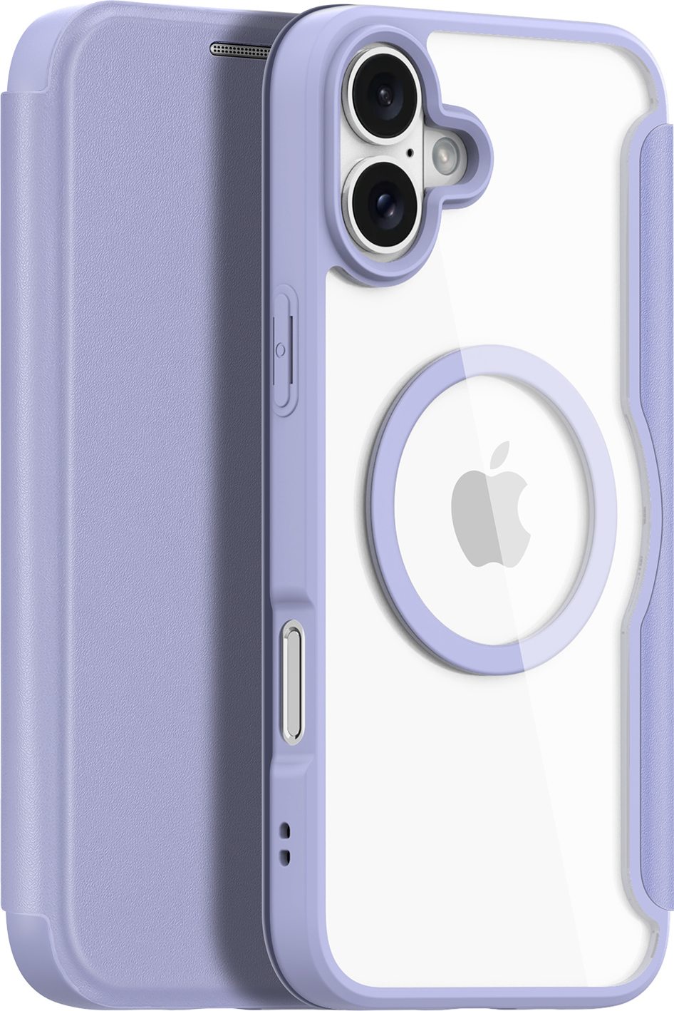 DuxDucis Ochranné pouzdro na iPhone 16 PLUS - DuxDucis, SkinX Pro with MagSafe Purple