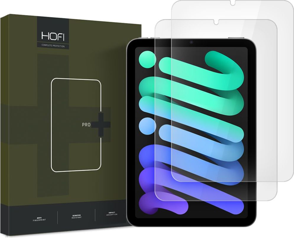 Hofi Hybridní ochranné sklo na iPad mini (2024/2021) - Hofi, Glass Pro+ (2ks)