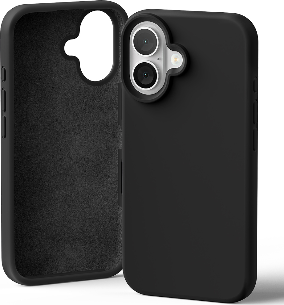 Mercury Ochranný kryt na iPhone 16 - Mercury, Silicone Black