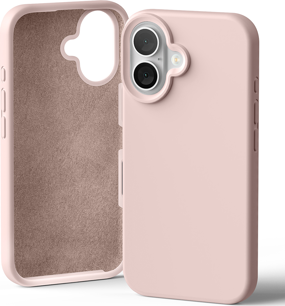 Mercury Ochranný kryt na iPhone 16 - Mercury, Silicone Pink Sand