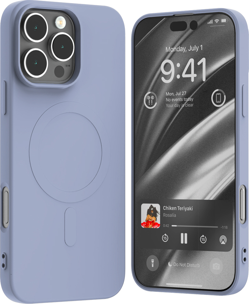 Mercury Ochranný kryt na iPhone 16 Pro MAX - Mercury, SemiSilicon MagSafe Lavender