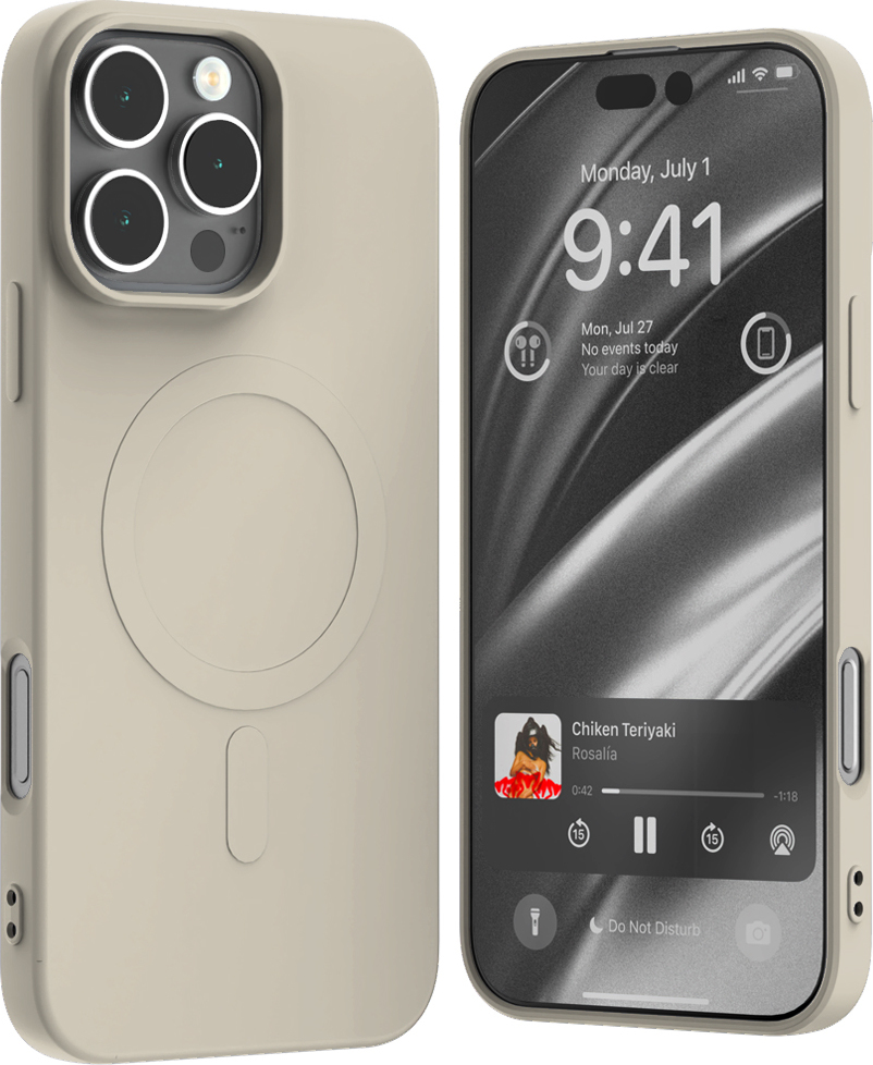 Mercury Ochranný kryt na iPhone 16 Pro MAX - Mercury, SemiSilicon MagSafe Stone