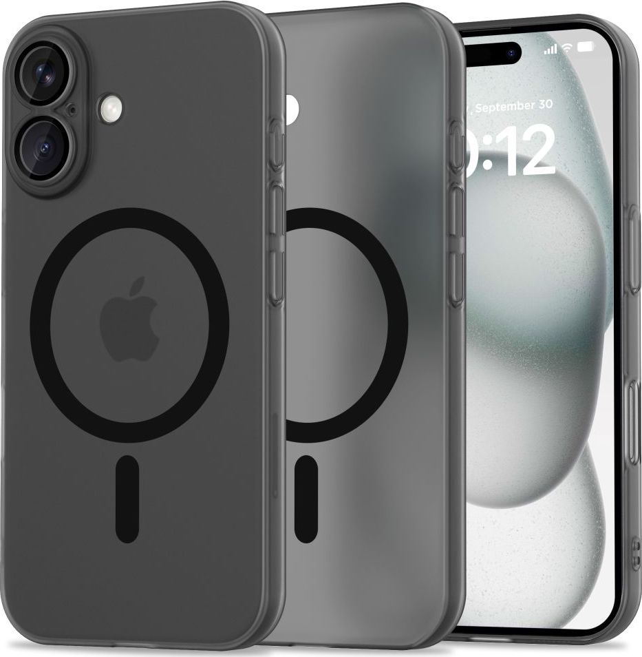 Tech-Protect Ochranný kryt na iPhone 16 - Tech-Protect, MagSlim MagSafe Black
