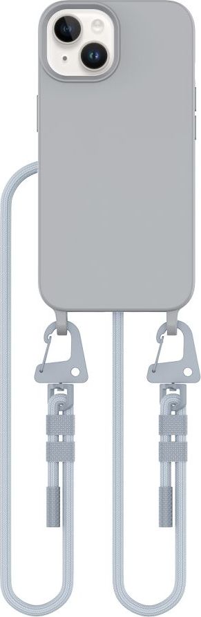 Tech-Protect Kryt se šňůrkou na iPhone 13 - Tech-Protect, Magnecklace MagSafe Crayon Gray