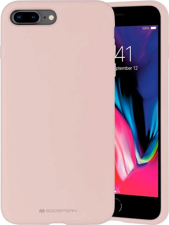 Mercury Ochranný kryt pro iPhone 7 PLUS / 8 PLUS - Mercury, Silicone Pink Sand