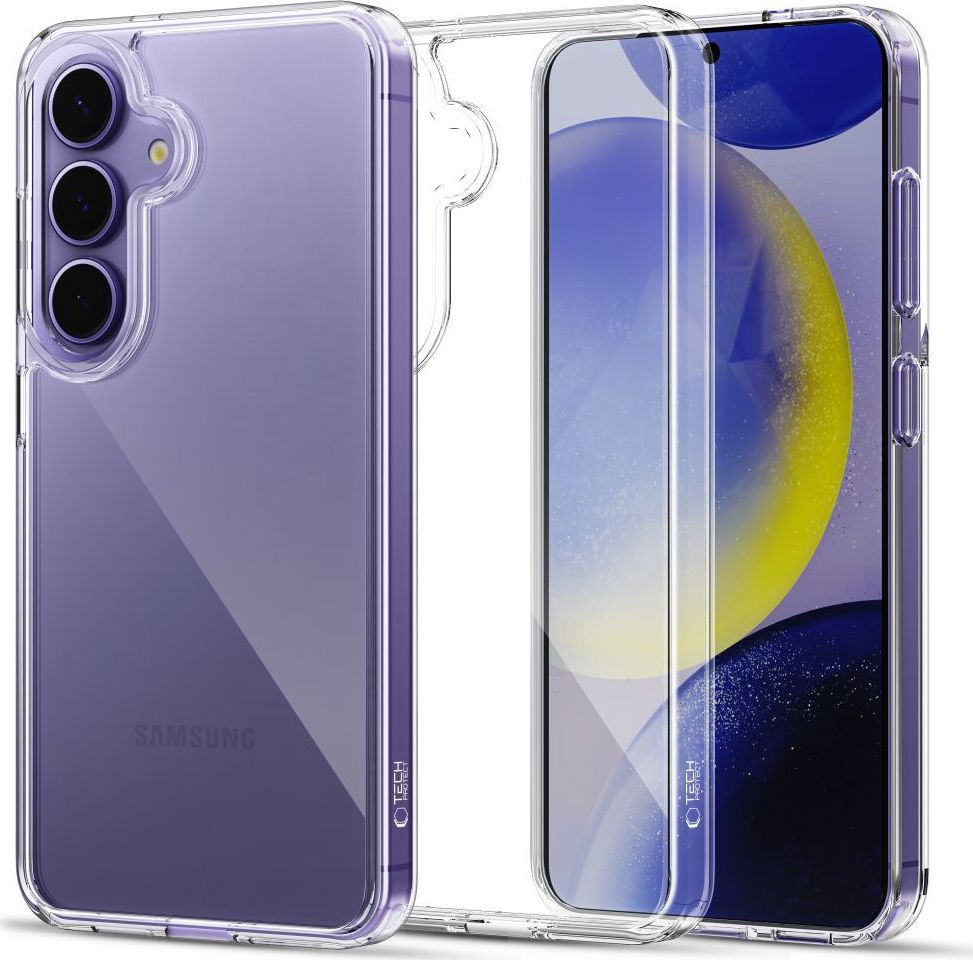 Tech-Protect Ochranný kryt na Samsung Galaxy S25 - Tech-Protect, Flexair Hybrid Crystal