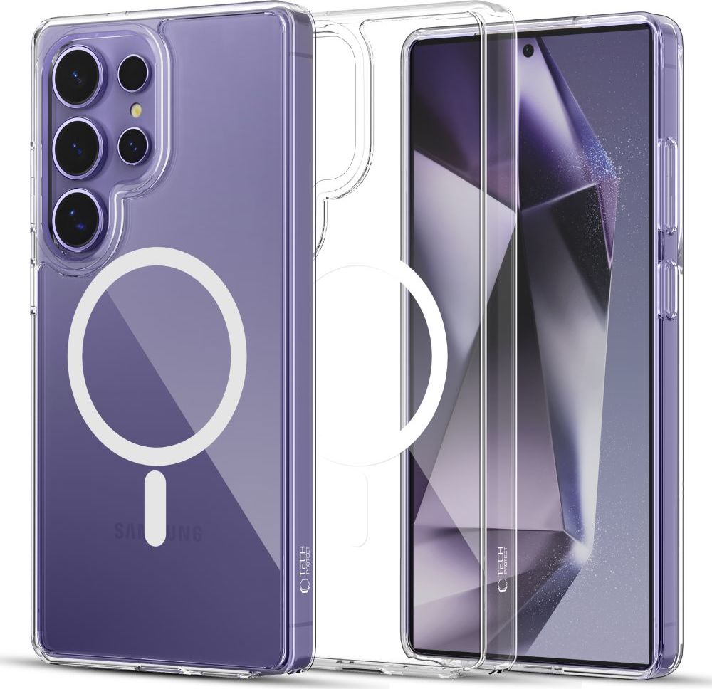 Tech-Protect Ochranný kryt na Samsung Galaxy S25 ULTRA - Tech-Protect, Flexair Hybrid MagSafe