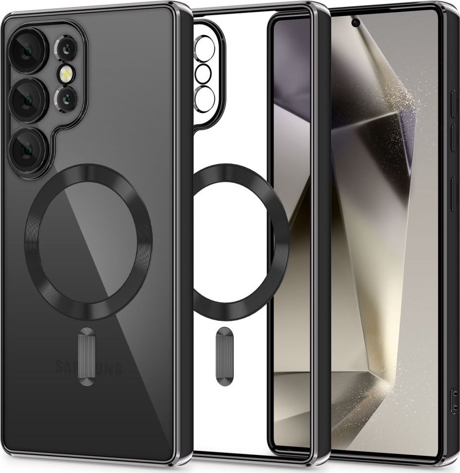 Tech-Protect Ochranný kryt na Samsung Galaxy S25 ULTRA - Tech-Protect, MagFlex MagSafe Shiny Black