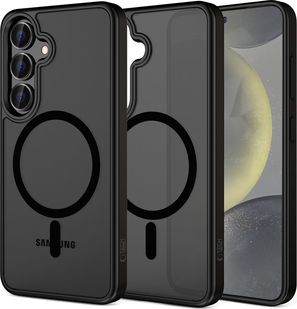 Tech-Protect Ochranný kryt na Samsung Galaxy S25 - Tech-Protect, Magmat MagSafe Matte Black