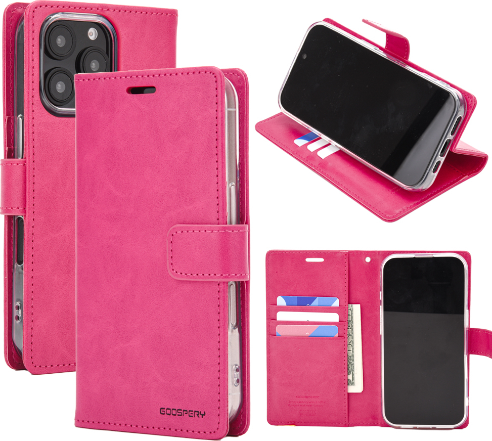 Mercury Ochranné pouzdro na iPhone 16 Pro MAX - Mercury, Bluemoon Diary HotPink