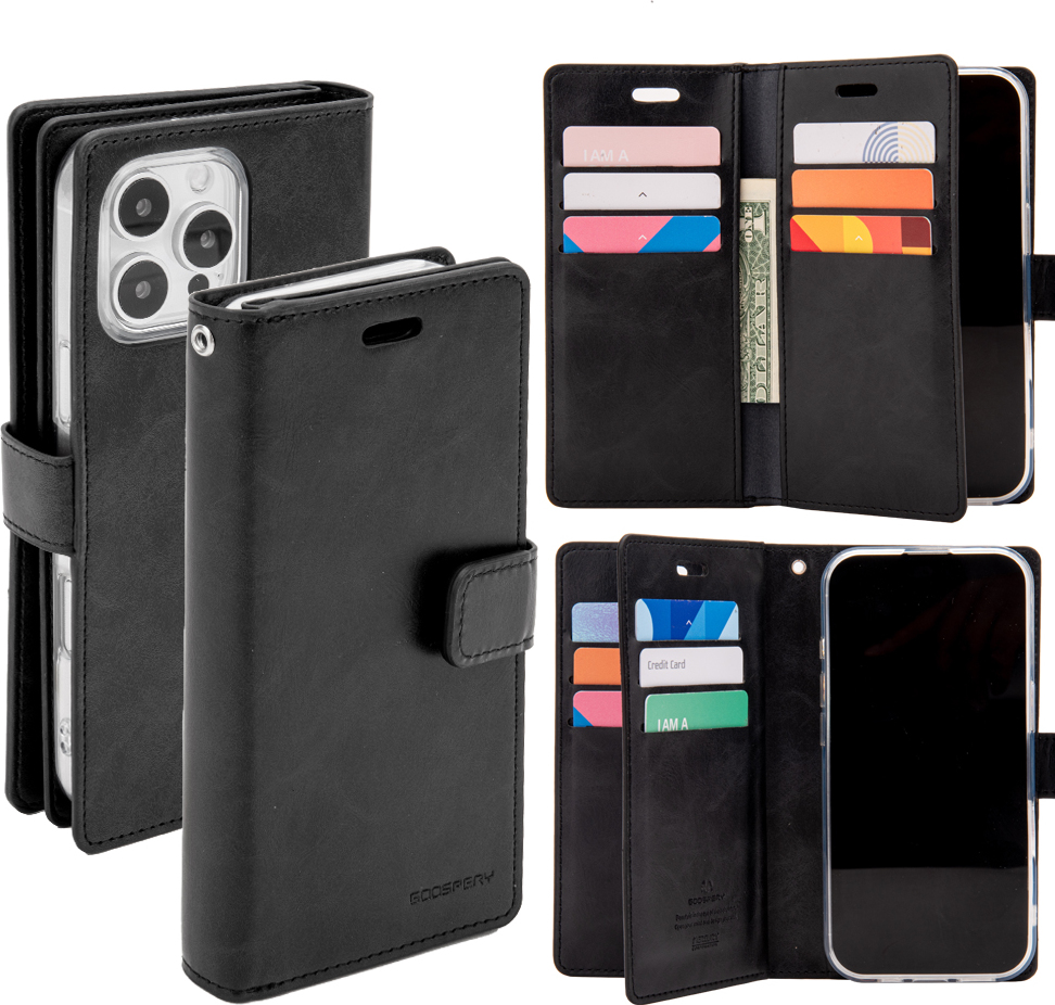 Mercury Ochranné pouzdro na iPhone 16 Pro MAX - Mercury, Mansoor Diary Black