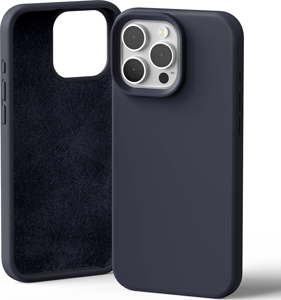 Mercury Ochranný kryt na iPhone 16 Pro MAX - Mercury, Silicone Navy