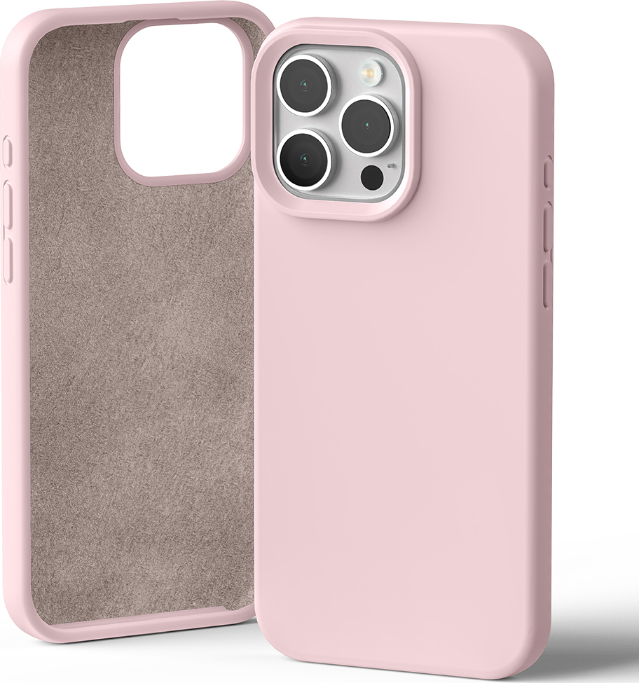 Mercury Ochranný kryt na iPhone 16 Pro MAX - Mercury, Silicone Pink Sand