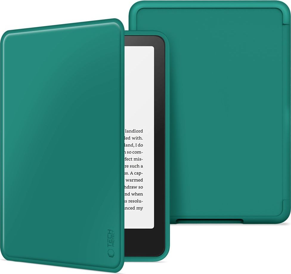 Tech-Protect Pouzdro na Kindle Paperwhite 6 (2024) - Tech-Protect, SmartCase Jade Green