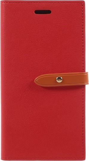Mercury Pouzdro / kryt pro iPhone XS / X - Mercury, Romance Diary RED/ORANGE
