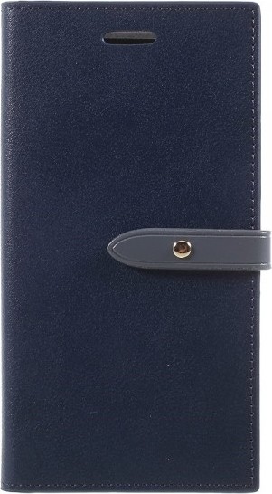 Mercury Pouzdro / kryt pro iPhone XS / X - Mercury, Romance Diary NAVY/GREY
