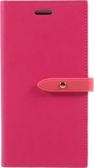 Mercury Pouzdro / kryt pro iPhone XS / X - Mercury, Romance Diary HOTPINK/PINK