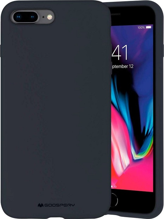 Mercury Ochranný kryt pro iPhone 7 PLUS / 8 PLUS - Mercury, Silicone Navy