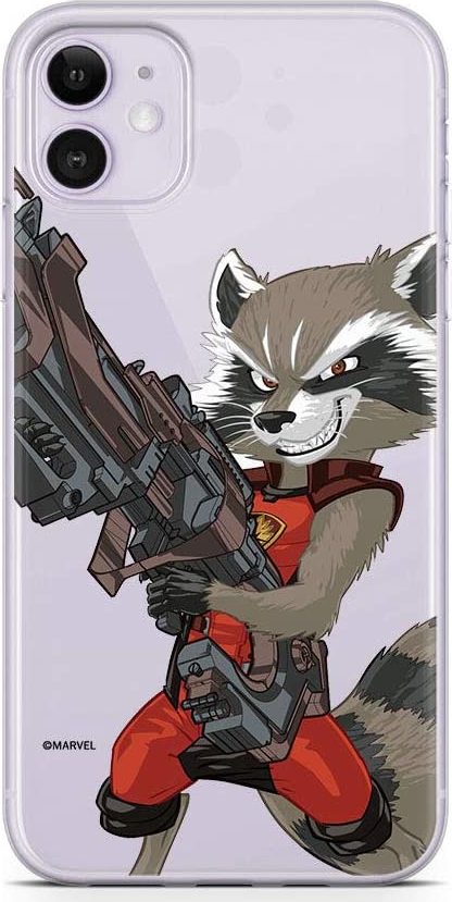 Ert Ochranný kryt pro iPhone 11 - Marvel, Rocket 008