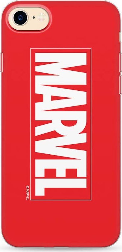 Ert Ochranný kryt pro iPhone 7 / 8 / SE (2020/2022) - Marvel, Marvel 001 Red