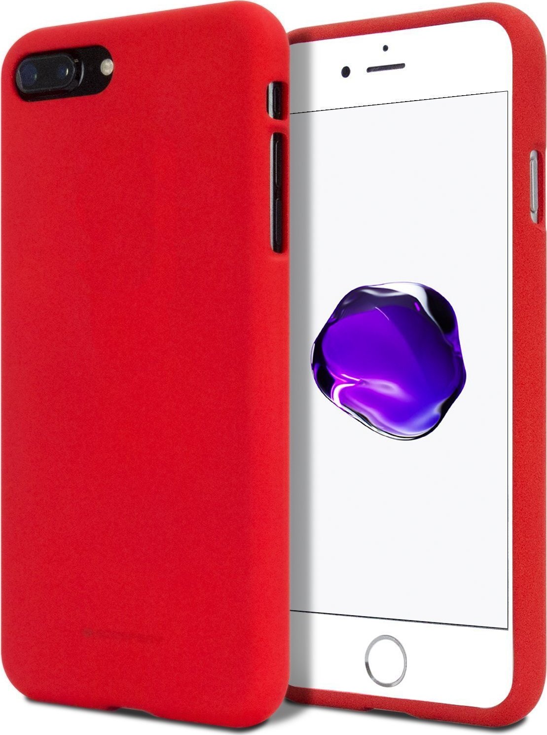 Mercury Ochranný kryt pro iPhone 7 PLUS / 8 PLUS - Mercury, Soft Feeling Red