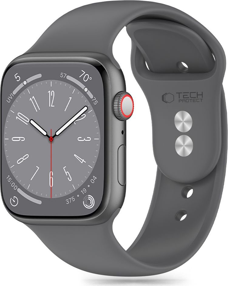 Tech-Protect Řemínek pro Apple Watch 44mm / 45mm / 46mm / 49mm - Tech-Protect, Silicone Clay