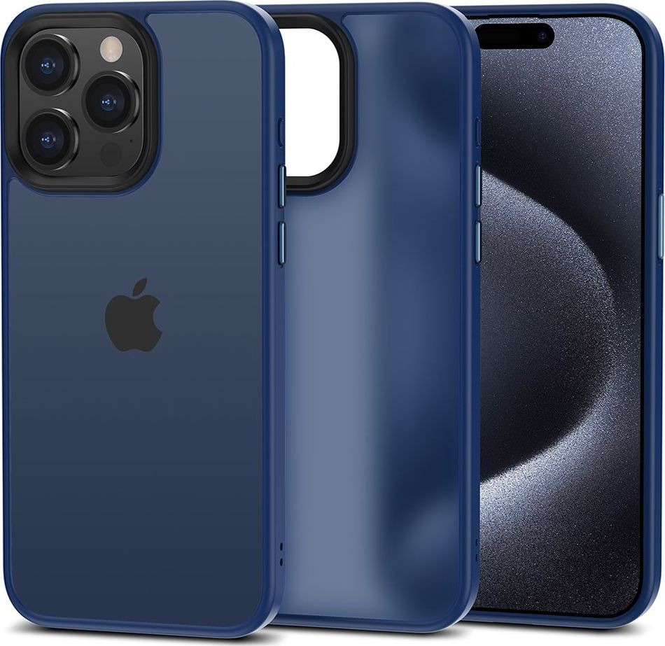 Tech-Protect Ochranný kryt na iPhone 15 Pro MAX - Tech-Protect, Magmat Matte Navy