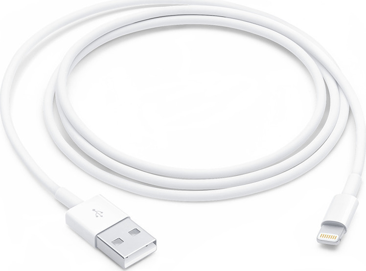 Fitami Nabíjecí USB-A/Lightning kabel na Apple 1m - Bílý