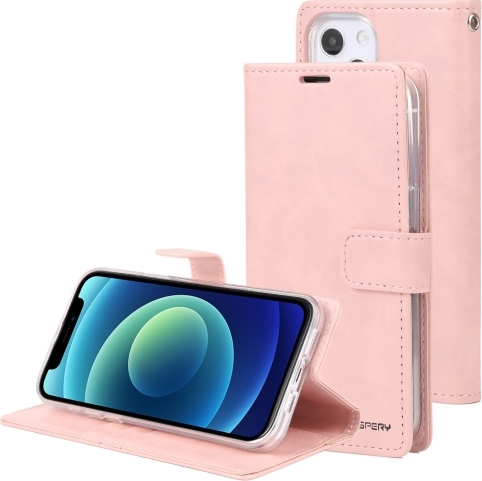 Mercury Ochranné pouzdro pro iPhone 13 mini - Mercury, Bluemoon Diary Rose