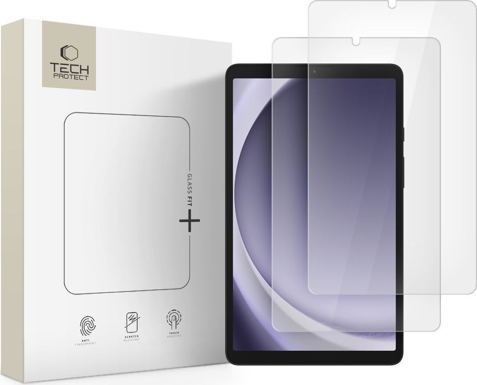 Tech-Protect Hybridní ochranné sklo na Samsung Galaxy TAB A11 (2025) / A9 (2023) - Tech-Protect, Glass Fit+ (2ks)