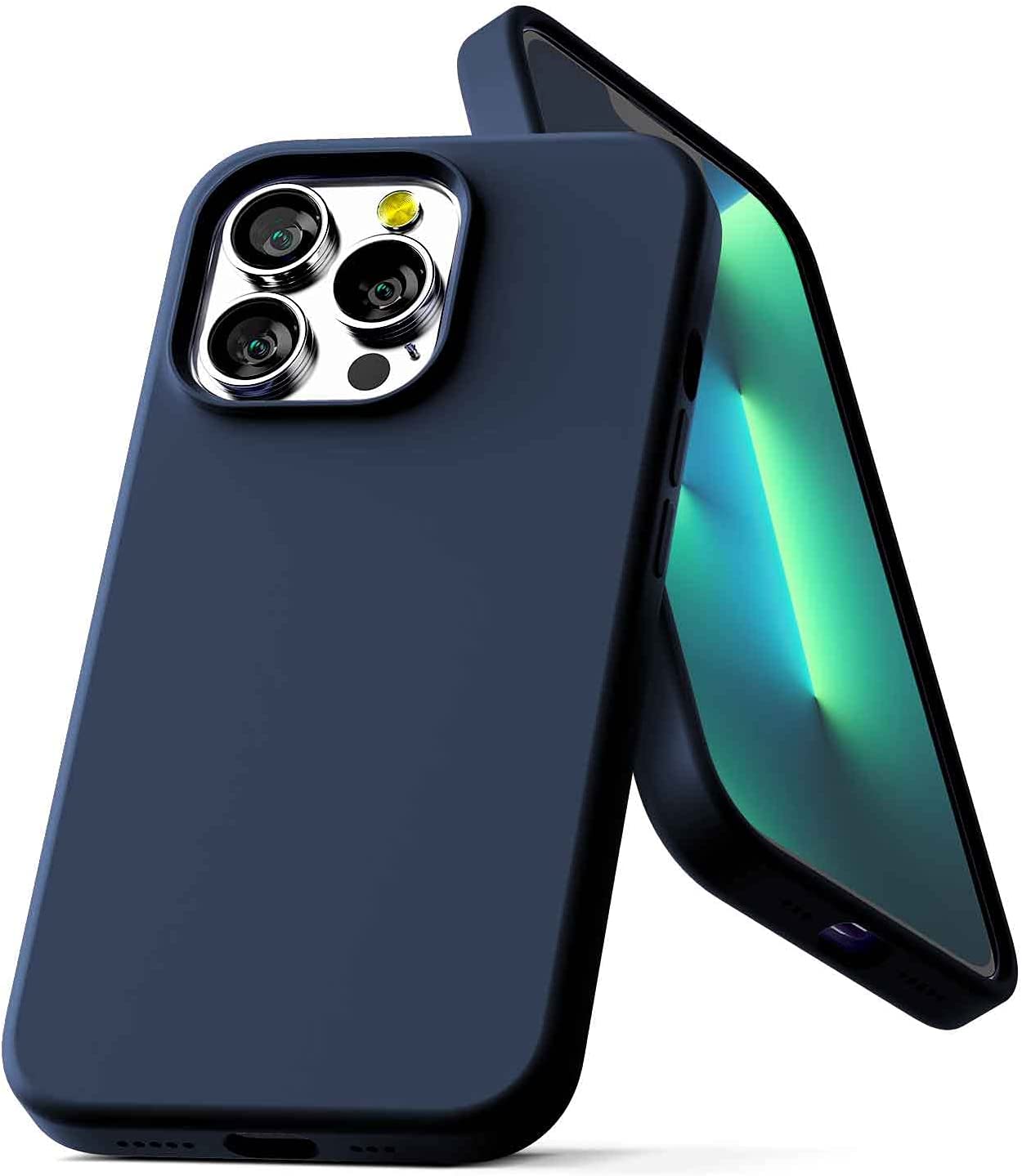 Mercury Ochranný kryt pro iPhone 13 Pro - Mercury, Silicone Navy