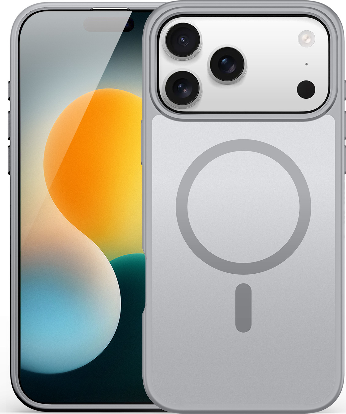 DuxDucis Ochranný kryt na iPhone 17 Pro MAX - DuxDucis, Yind MagSafe Grey