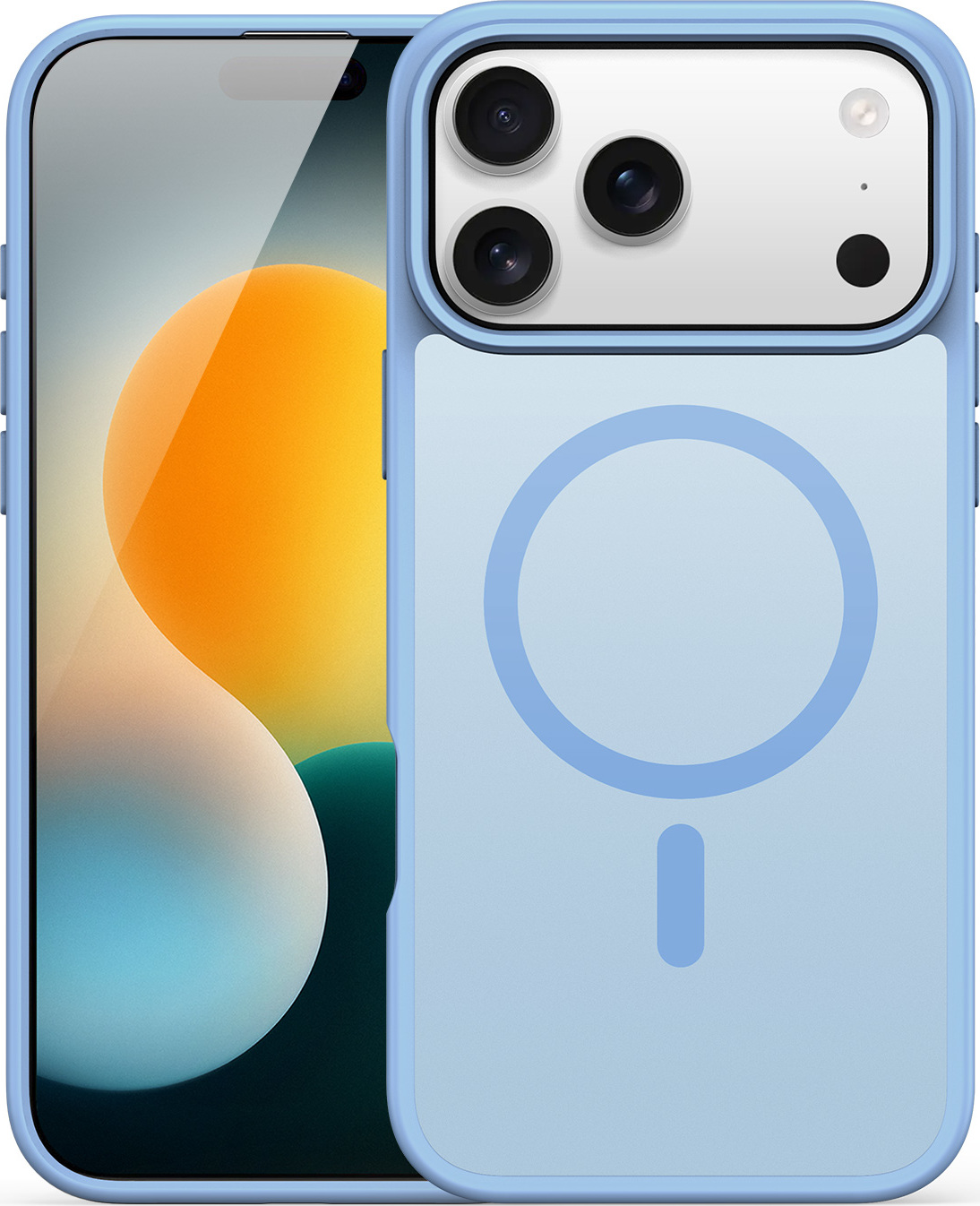 DuxDucis Ochranný kryt na iPhone 17 Pro - DuxDucis, Yind MagSafe Blue