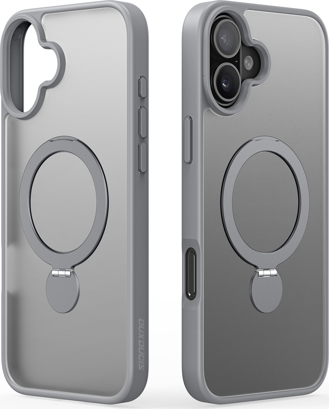 DuxDucis Ochranný kryt na iPhone 16 PLUS - DuxDucis, Yind MagSafe Grey