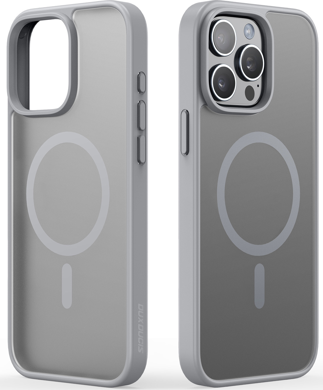 DuxDucis Ochranný kryt na iPhone 15 Pro - DuxDucis, Yind MagSafe Grey