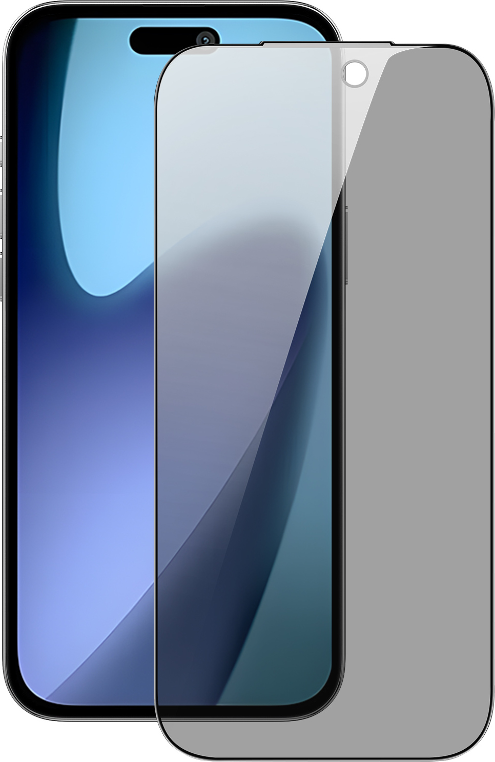 DuxDucis Ochranné tvrzené sklo na iPhone 17 Pro MAX - DuxDucis, Full Glass Privacy