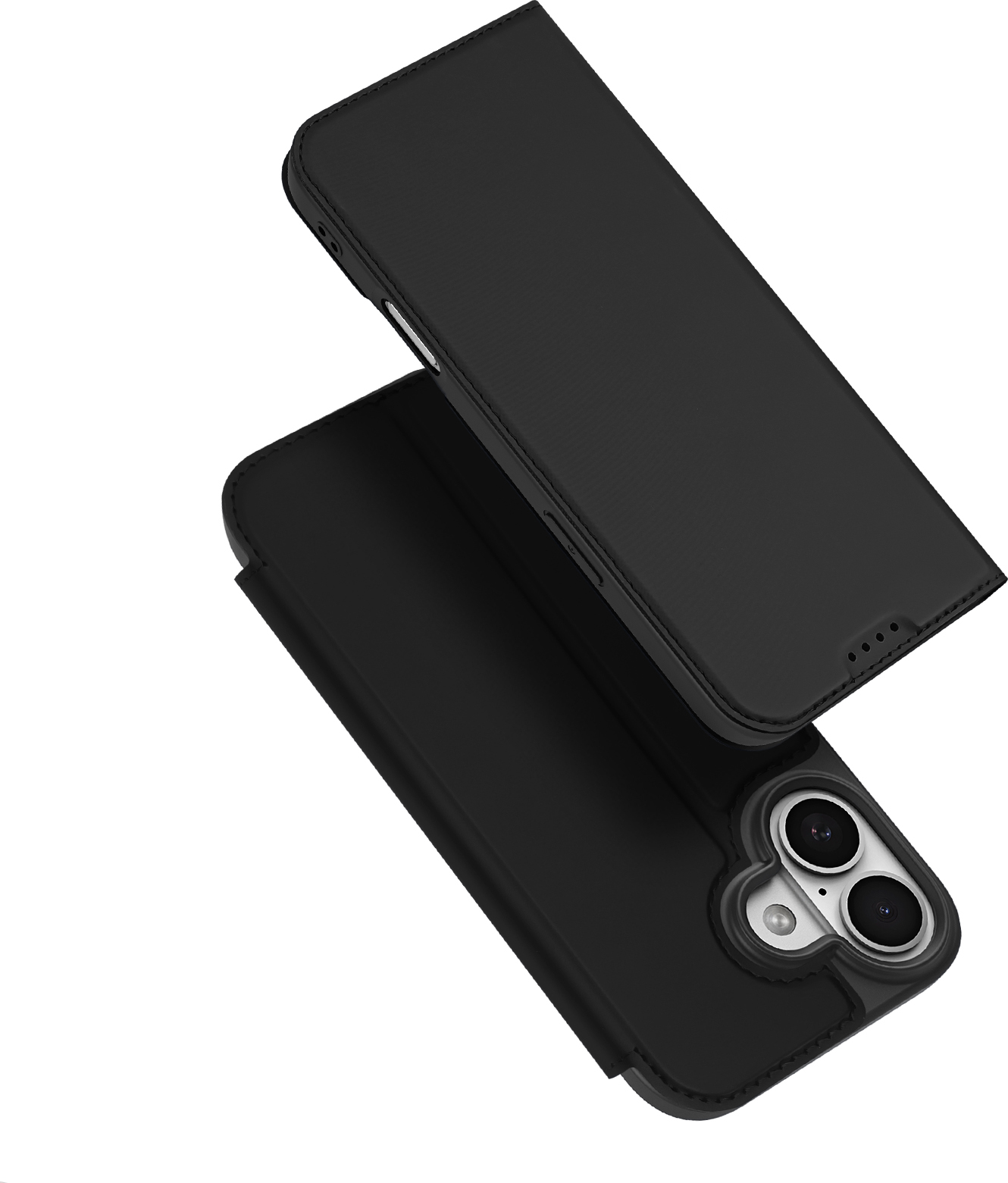 DuxDucis Knížkové pouzdro na iPhone 17 - DuxDucis, SkinPro Black