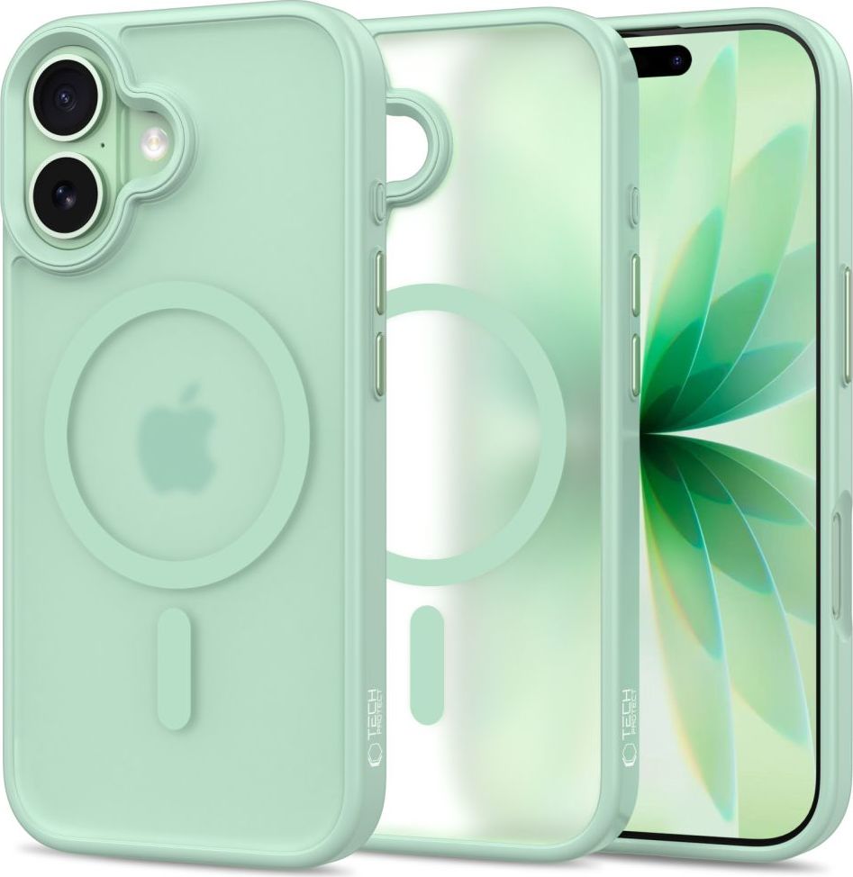 Tech-Protect Ochranný kryt na iPhone 17 - Tech-Protect, Magmat MagSafe Matte Sage