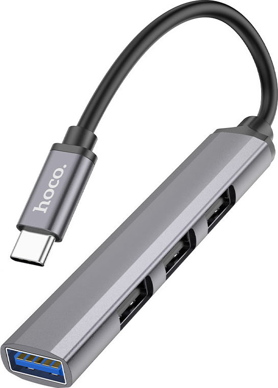 Hoco Redukce USB-C to USB-A - Hoco, HB26 Gray