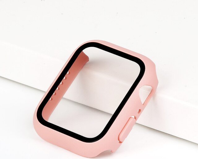 Ochranné pouzdro se sklíčkem pro Apple Watch 44mm Barevná varianta: Pískově růžový